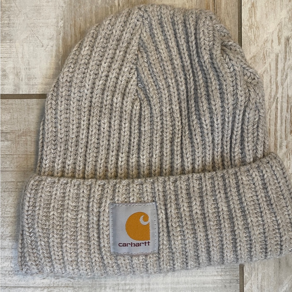 Carhartt Gray Knit Beanie